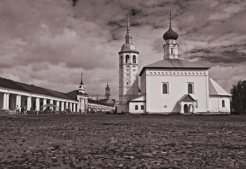 Image showing Old trade square in Suzdal