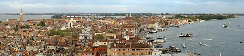 Image showing Venice from San Merco tower