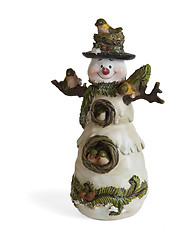 Image showing Christmas snowman