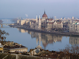 Image showing Hungarian parliament in Budapest