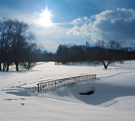 Image showing Winter landscape