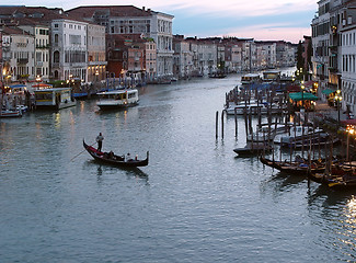 Image showing Evening in Venice.