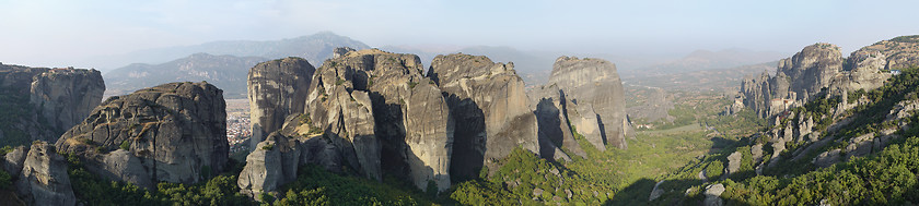 Image showing Monastery of Meteora landscape