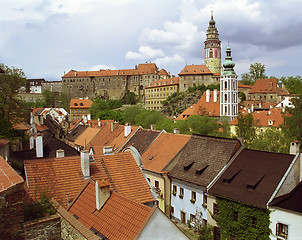 Image showing Czech Krumlov view