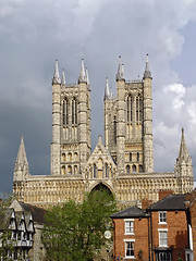 Image showing Magestic cathedral in York