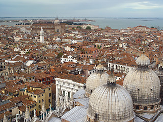 Image showing Top view of Venice roof.