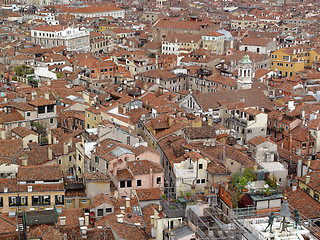 Image showing Top view of Venice roof.