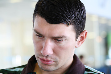 Image showing Passenger at airport