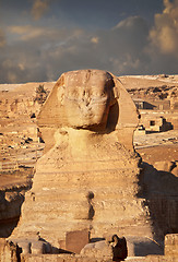 Image showing Sphinx and Pyramid