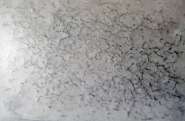 Image showing scratched aluminum background