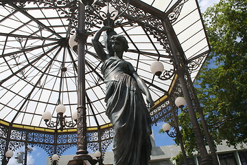 Image showing Gazebo Detail at Aguada Puerto Rico