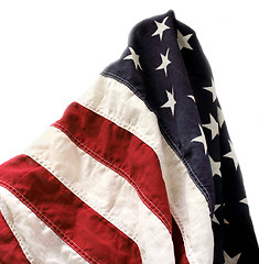 Image showing American flag view