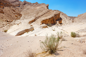 Image showing Makhtesh Ramon, Negev desert