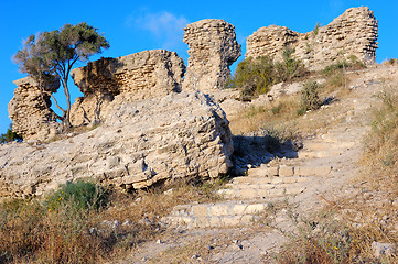 Image showing Remains of ancient walls