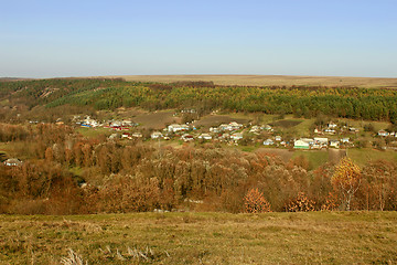 Image showing Fall rural landscape