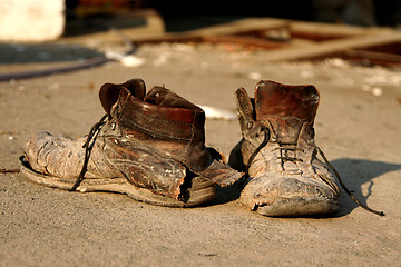Image showing old boots