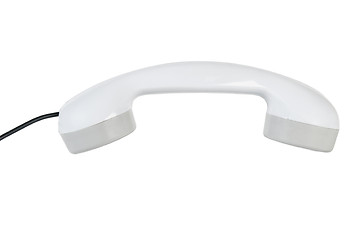 Image showing classic telephone handset