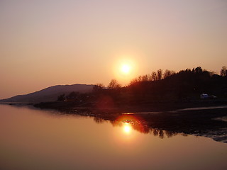 Image showing Norwegian Sunset