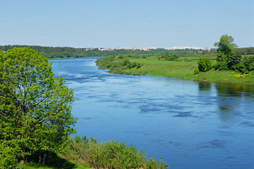 Image showing River Western Dvina in Belarus