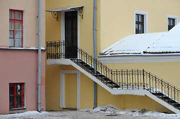 Image showing Fragments of the old city