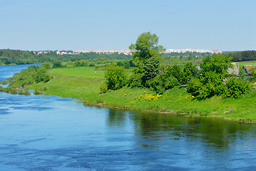 Image showing River Western Dvina in Belarus