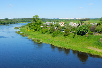 Image showing River Western Dvina in Belarus
