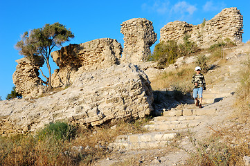 Image showing Remains of ancient walls