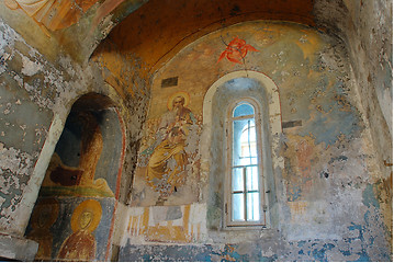 Image showing Interior details of The Holy Transfiguration Church of the Savio