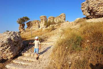 Image showing Remains of ancient walls