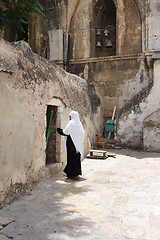 Image showing On the roof of the Church of the Holy Sepulchre 