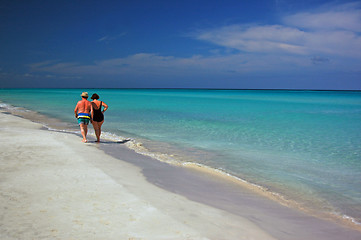 Image showing Beach Walk