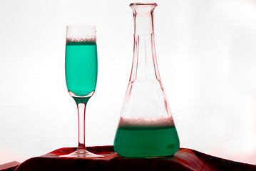 Image showing turquoise drink