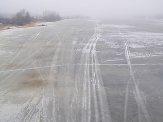 Image showing Winter Road