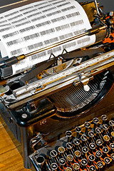 Image showing Typewriter