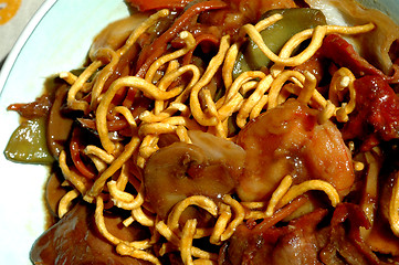 Image showing chinese food noodles