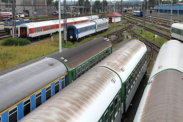 Image showing Train station