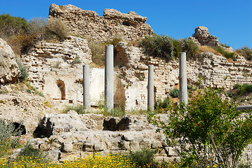 Image showing Ruins of an ancient temple 