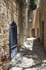 Image showing The streets of Old Jaffa