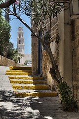 Image showing The streets of Old Jaffa