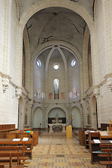 Image showing Interior of the church in the monastery Latrun
