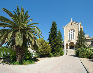 Image showing Church in the monastery Latrun 