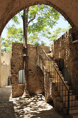 Image showing The streets of Old Jaffa