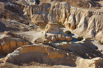 Image showing Judean Desert, the road to the Dead Sea.