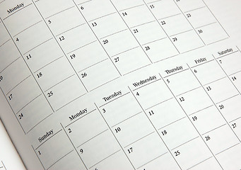 Image showing Diary