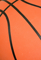 Image showing Basket Ball Detail