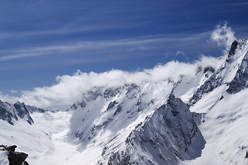 Image showing Caucasus Mountains. Dombai.