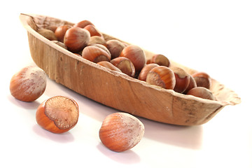 Image showing Hazelnuts