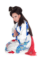 Image showing Portrait Of Geisha