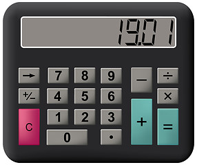 Image showing Mathematics calculator.
