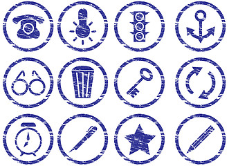 Image showing Gadget icons set.